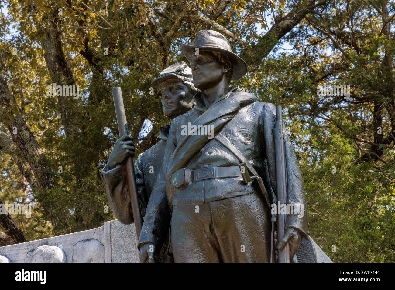 Confederate Memorial erected by the Daughters of the Confederacy at