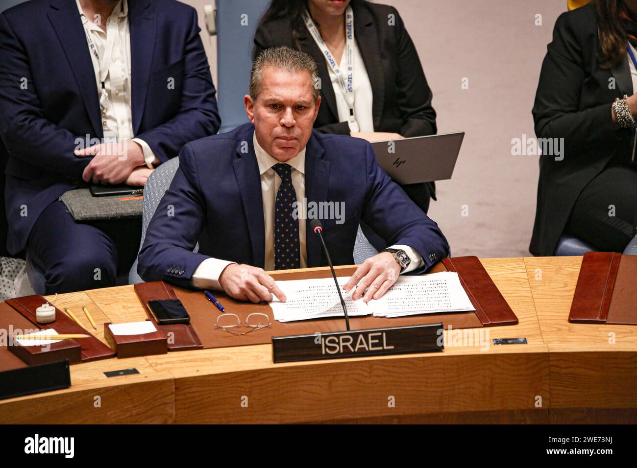 New York, New York, USA. 23rd Jan, 2024. Permanent Representative of ...