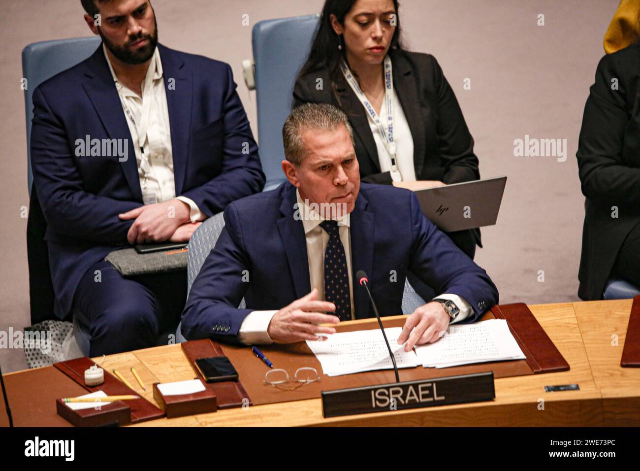 New York, New York, USA. 23rd Jan, 2024. Permanent Representative of ...
