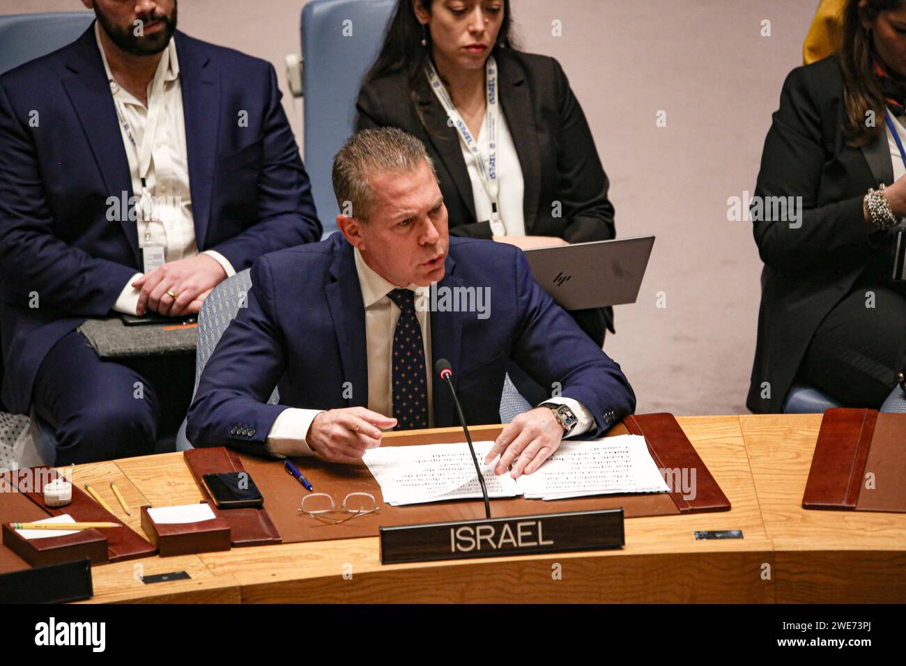 New York, New York, USA. 23rd Jan, 2024. Permanent Representative of ...