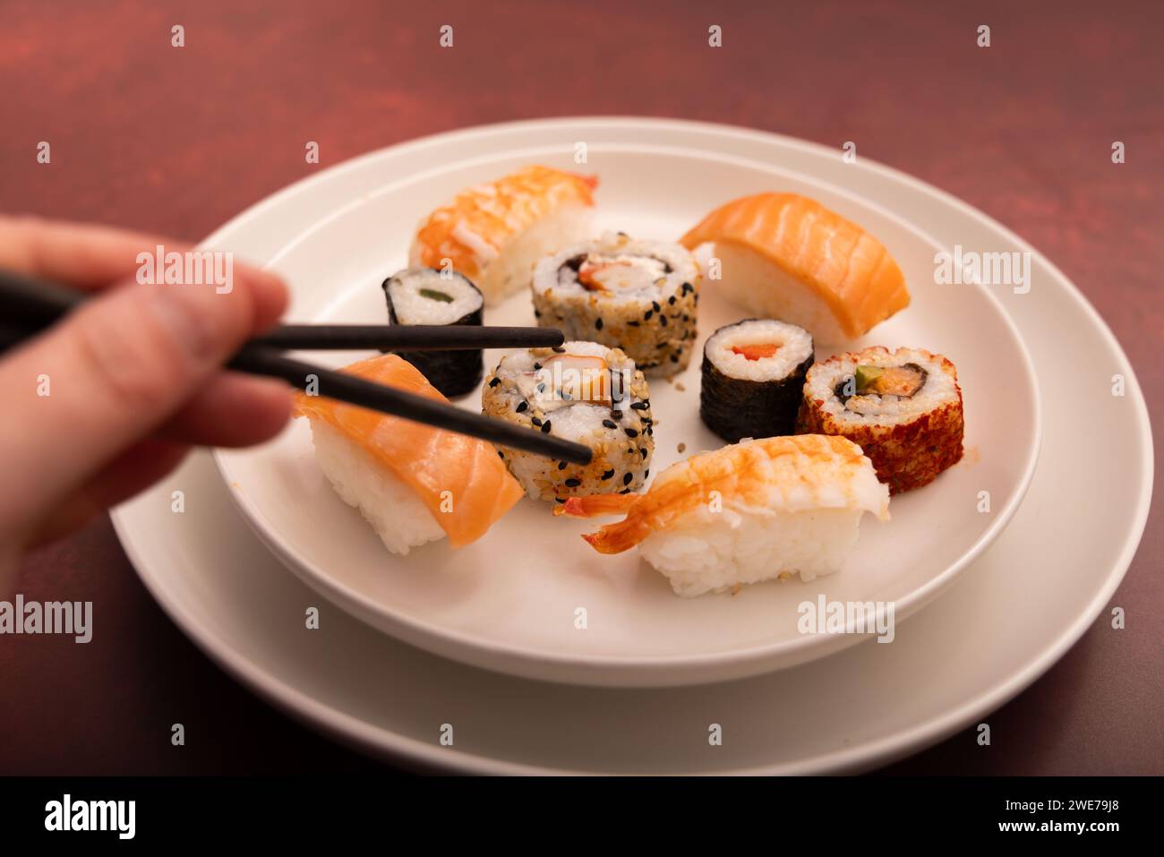 Pink fish with hands hires stock photography and images Alamy