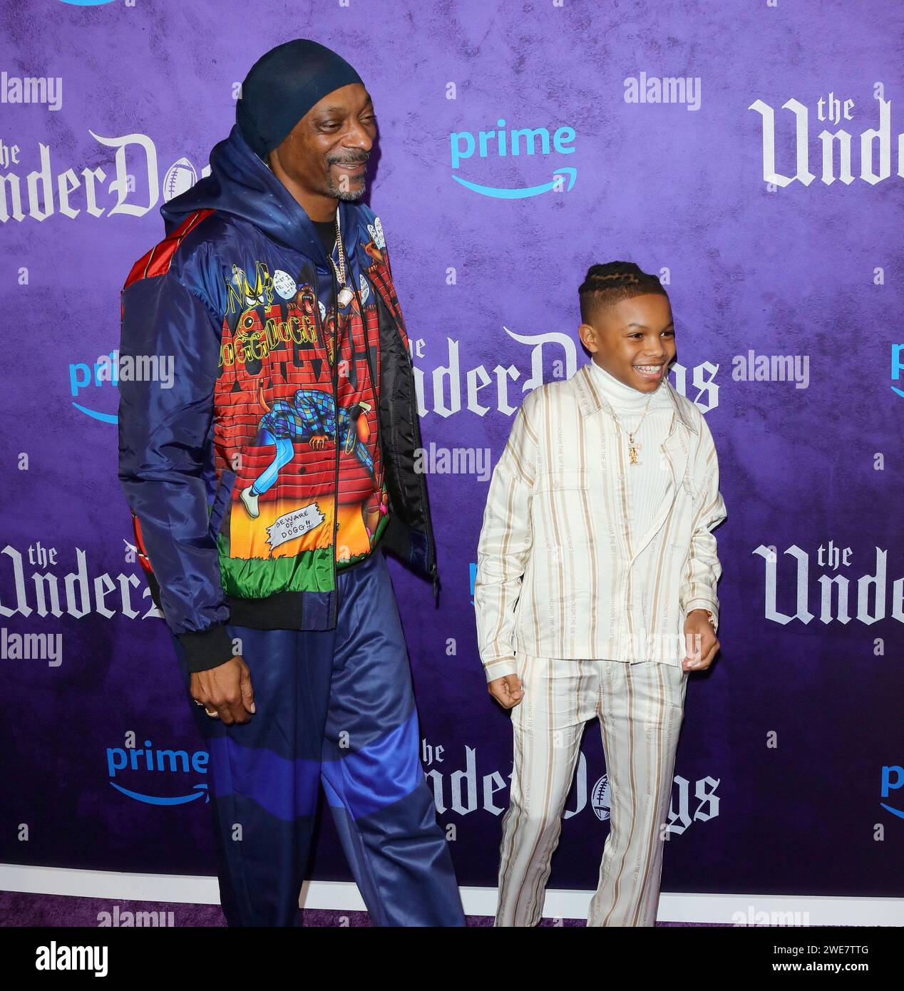 Culver City, USA. 23rd Jan, 2024. Snoop Dogg, Jonigan Booth arrives at