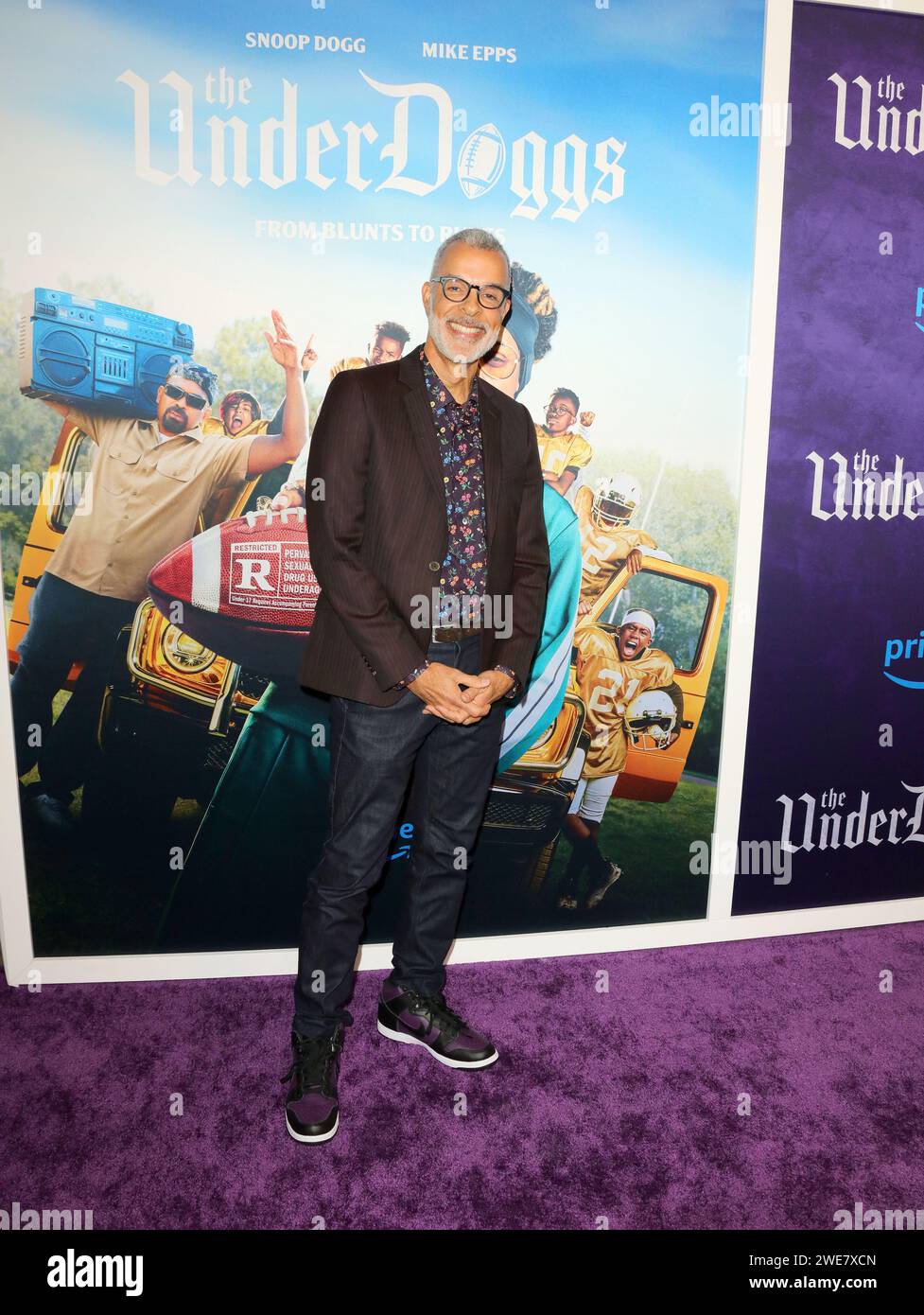 Culver City, USA. 23rd Jan, 2024. Charles Stone III arrives at The World Premiere of The UnderDoggs held at The Culver Theater in Culver City, CA on Tuesday, January 23 . (Photo By Juan Pablo Rico/Sipa USA) Credit: Sipa USA/Alamy Live News Stock Photo