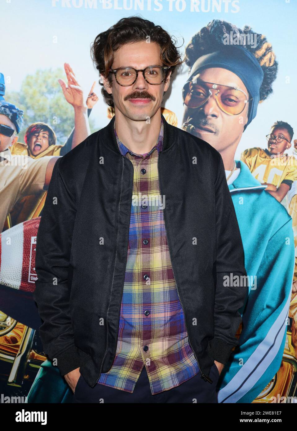 Culver City, USA. 23rd Jan, 2024. Ben Seaward arrives at The World