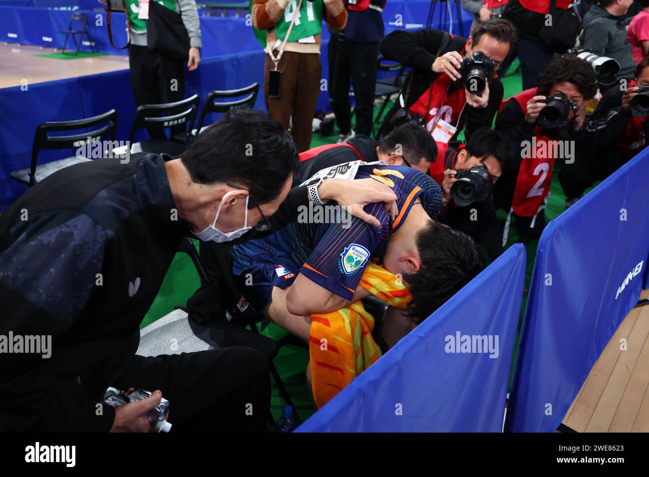 Tokyo, Japan. 24th Jan, 2024. Sora Matsushima Table Tennis : All Japan