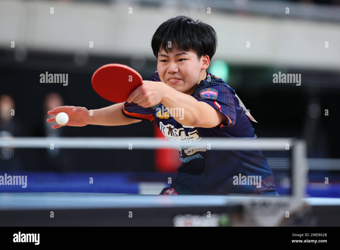 Tokyo, Japan. 24th Jan, 2025. Sora Matsushima Table Tennis All Japan