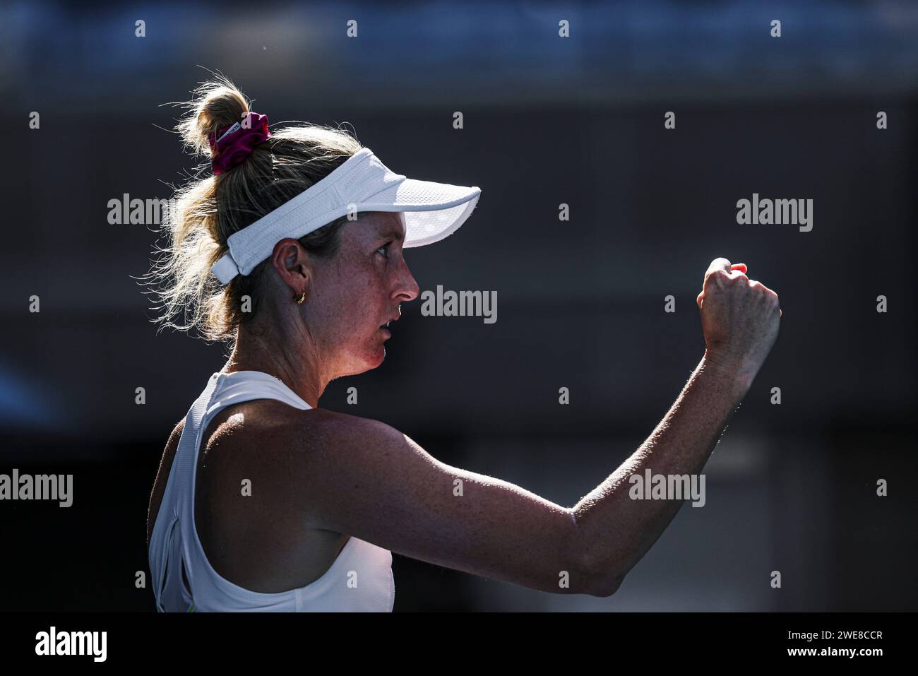 Melbourne, Australia, 24th Jan, 2024. Tennis player Storm Hunter from