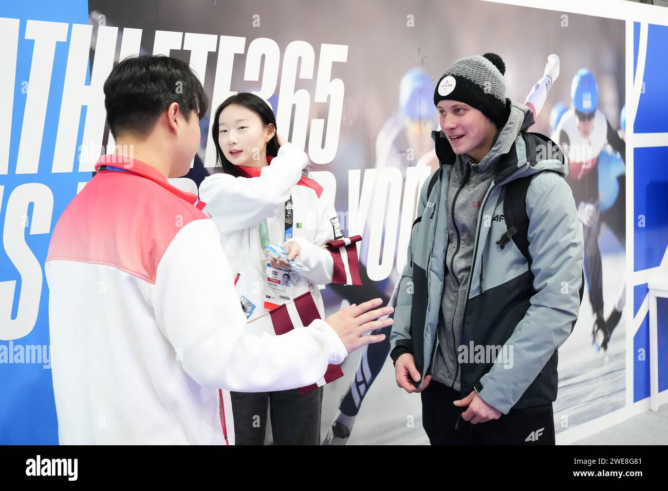 General view, JANUARY 24, 2024 At Athlete's Village during the