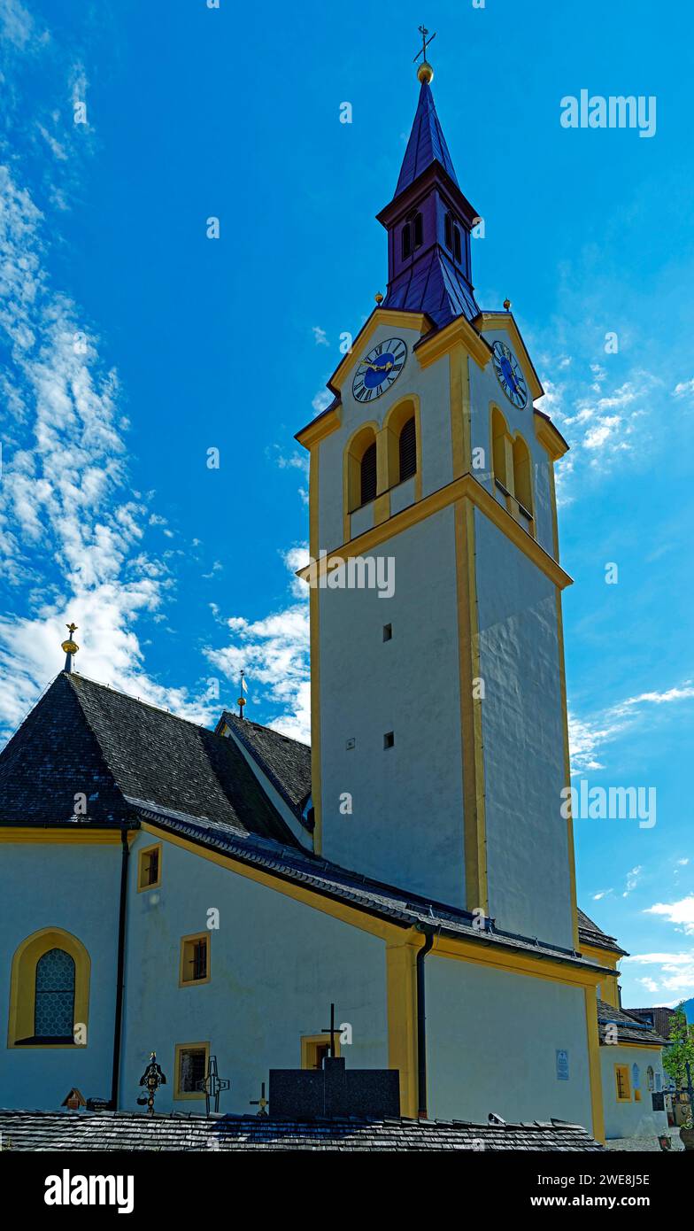 Pfarrkirche Igls Stock Photo