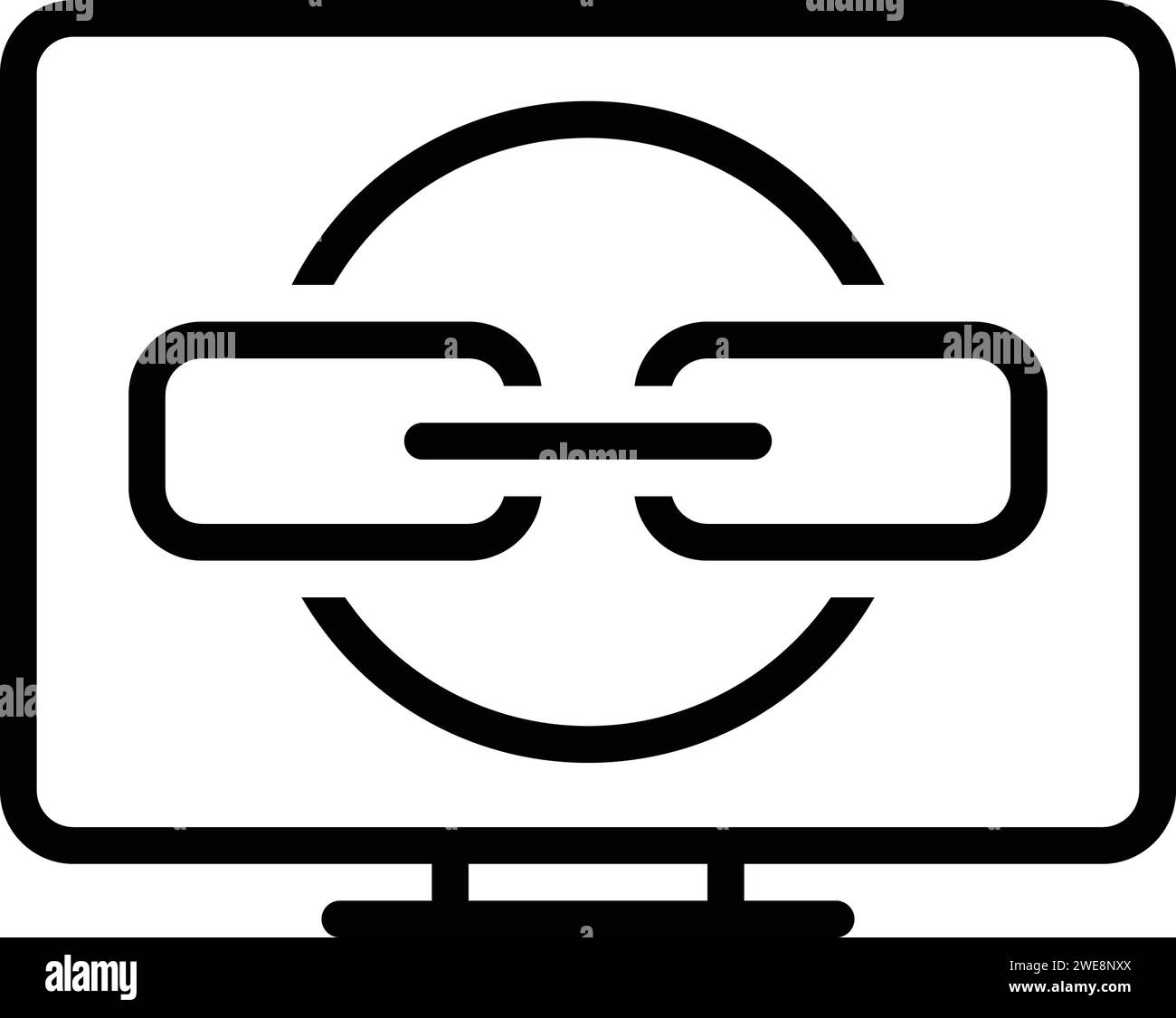 Hyperlink sign Black and White Stock Photos & Images - Alamy