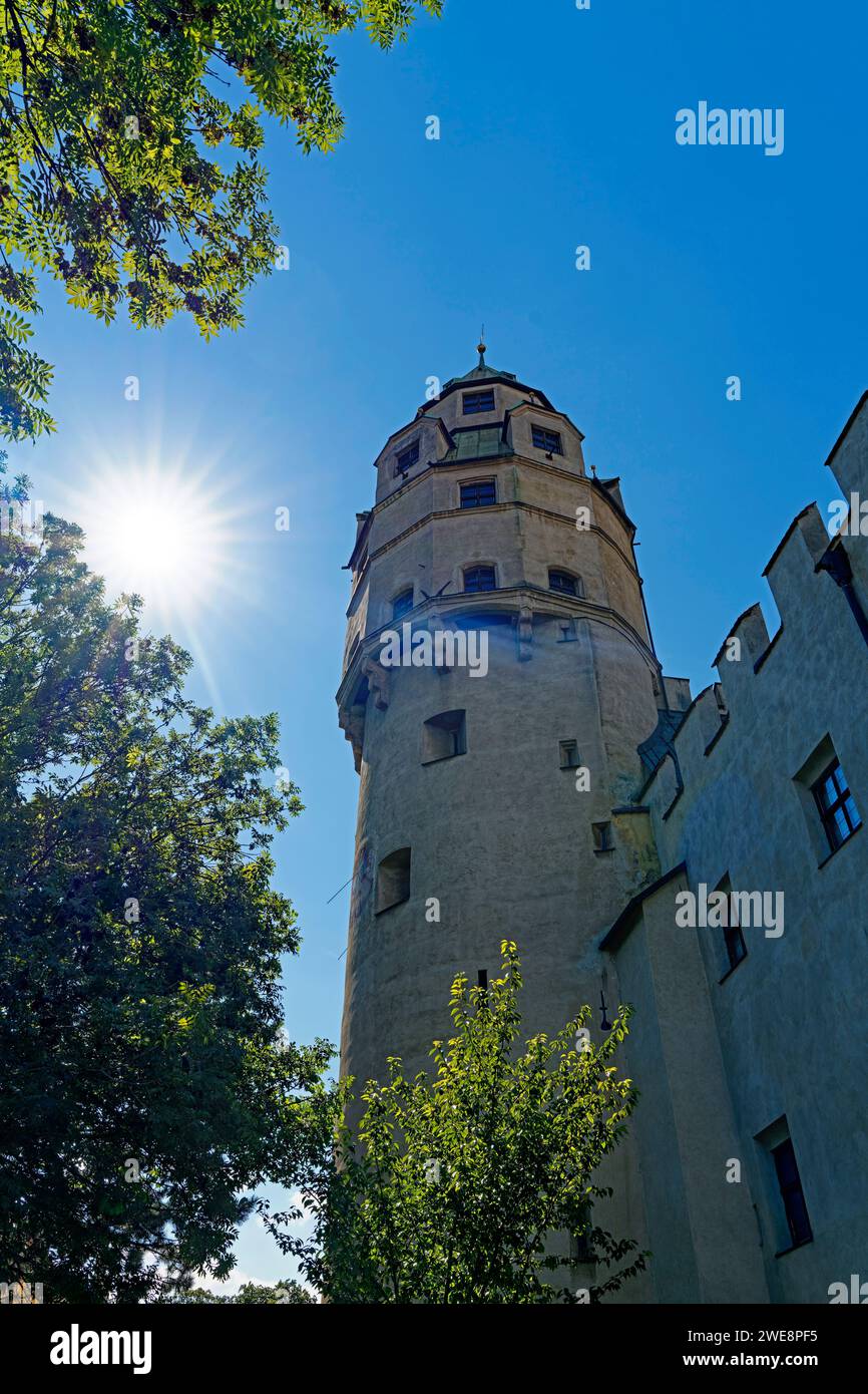 Burg Hasegg, Münzturm Stock Photo