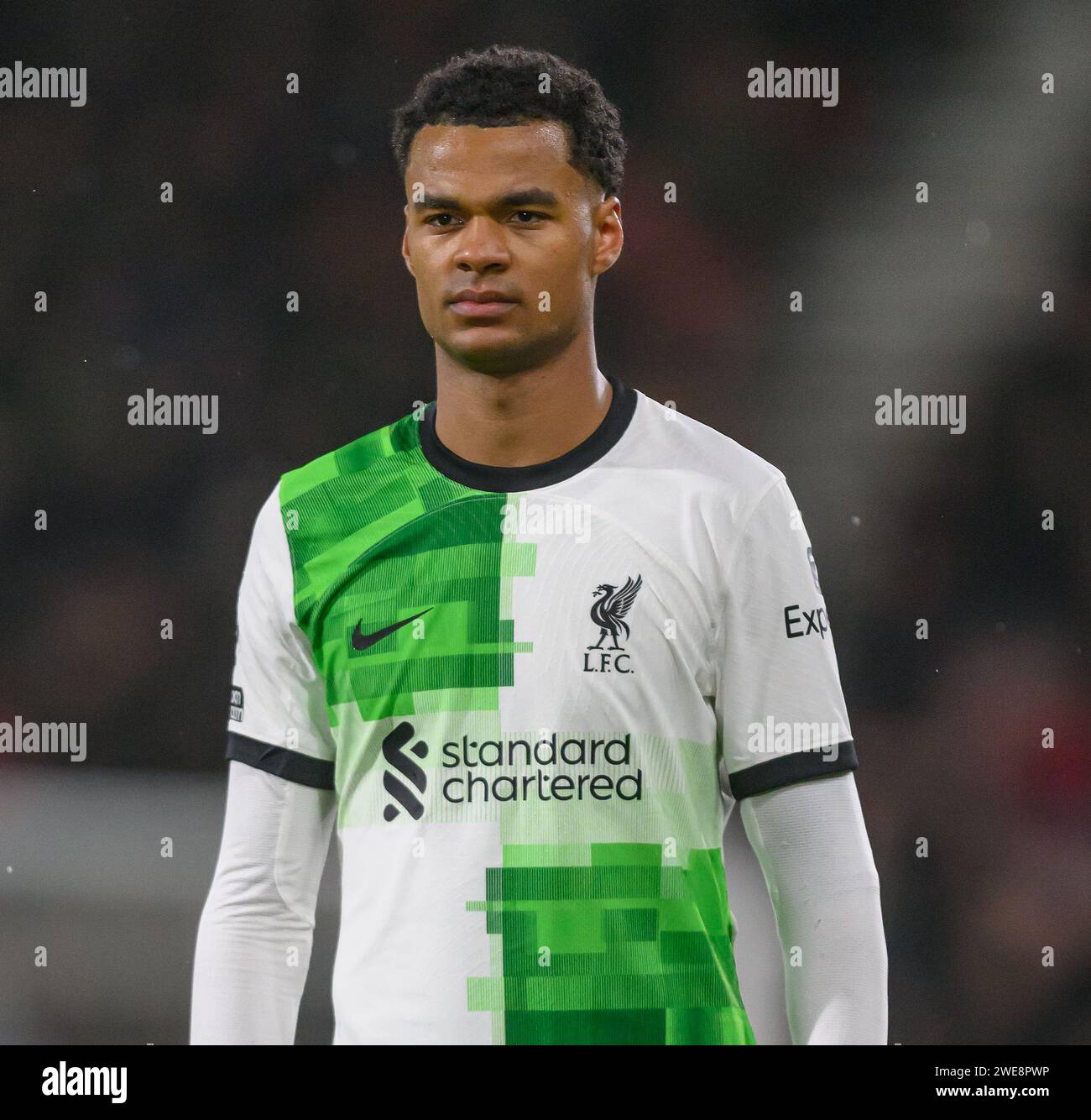 London, UK. 21st Jan, 2024 - AFC Bournemouth v Liverpool - Premier 