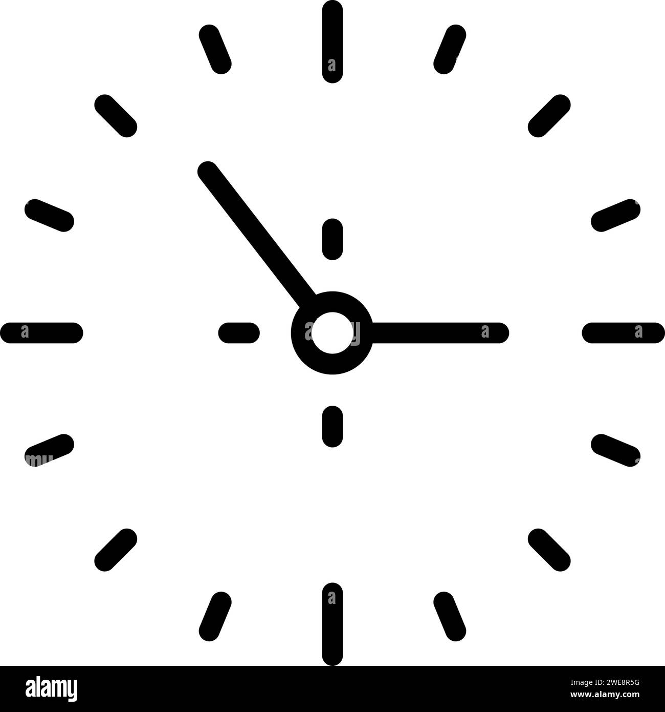 Icon for clock,around the clock Stock Vector Image & Art Alamy