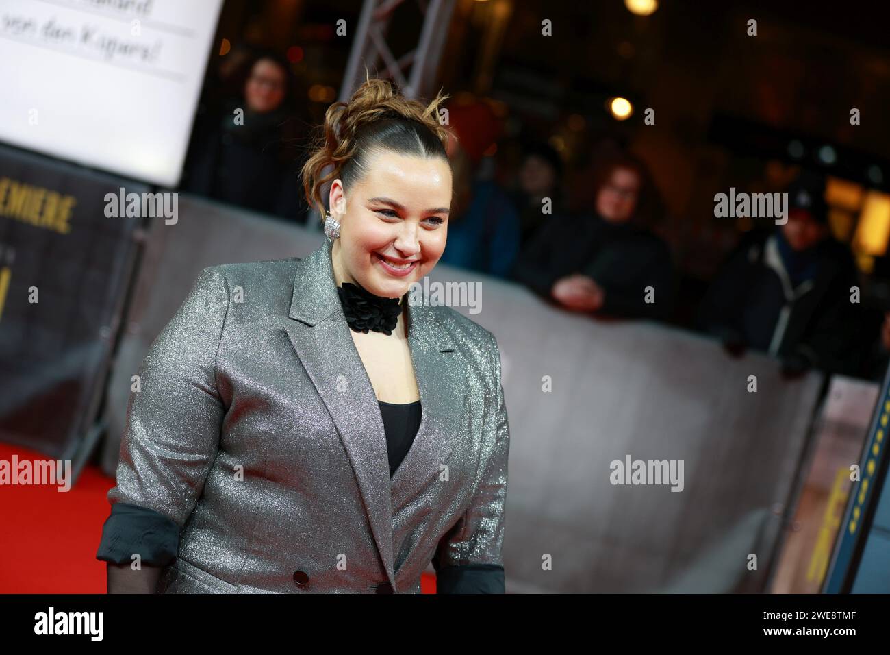 Berlin, Germany. 23rd Jan, 2024. Berlin: World premiere of "Eine Million Minuten” at the Zoopalast. (Photo by Simone Kuhlmey/Pacific Press) Credit: Pacific Press Media Production Corp./Alamy Live News Stock Photo