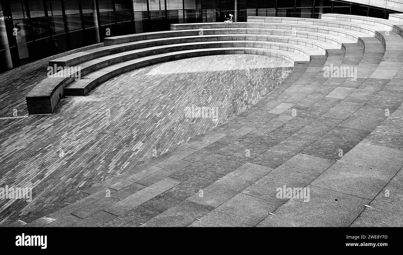 The Scoop Outdoor Theatre Stock Photo Alamy