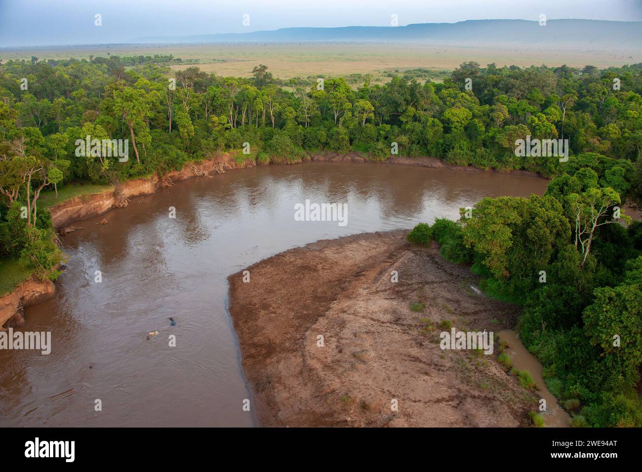 Masai mara aerial hi-res stock photography and images - Alamy