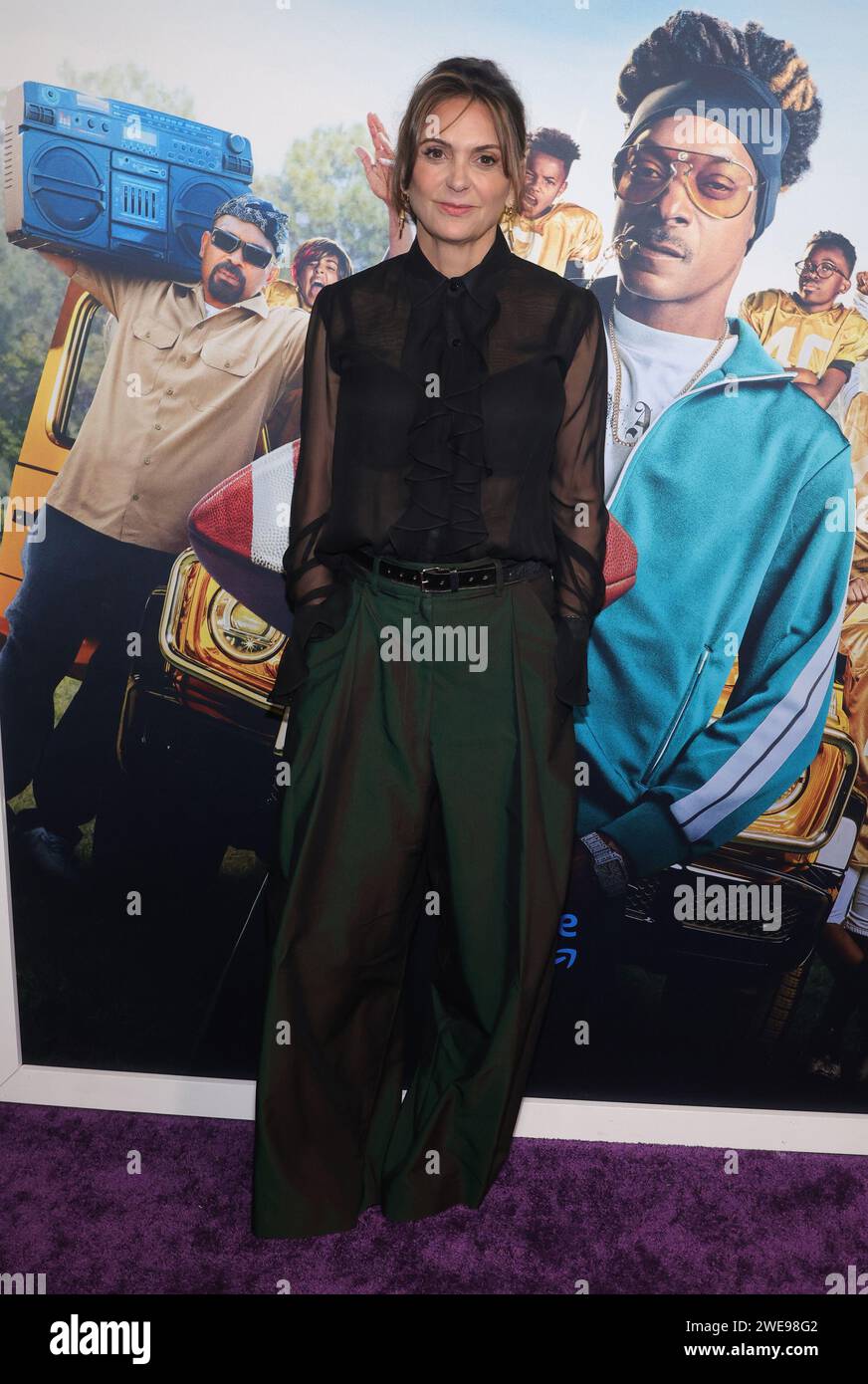 Culver City, Ca. 23rd Jan, 2024. Mychelle Deschamps at the LA premiere ...