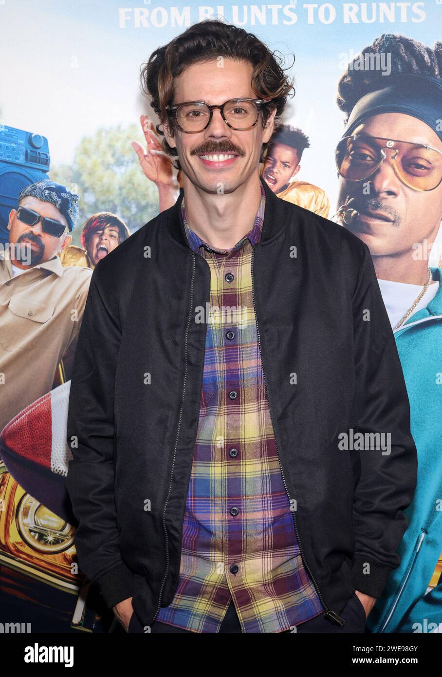 Culver City, Ca. 23rd Jan, 2024. Ben Seaward at the LA premiere of