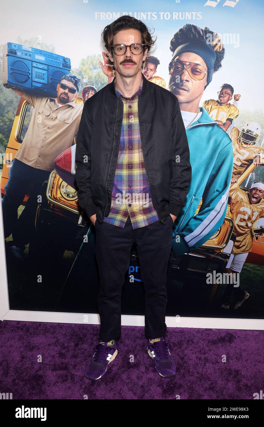 Culver City, Ca. 23rd Jan, 2024. Ben Seaward at the LA premiere of