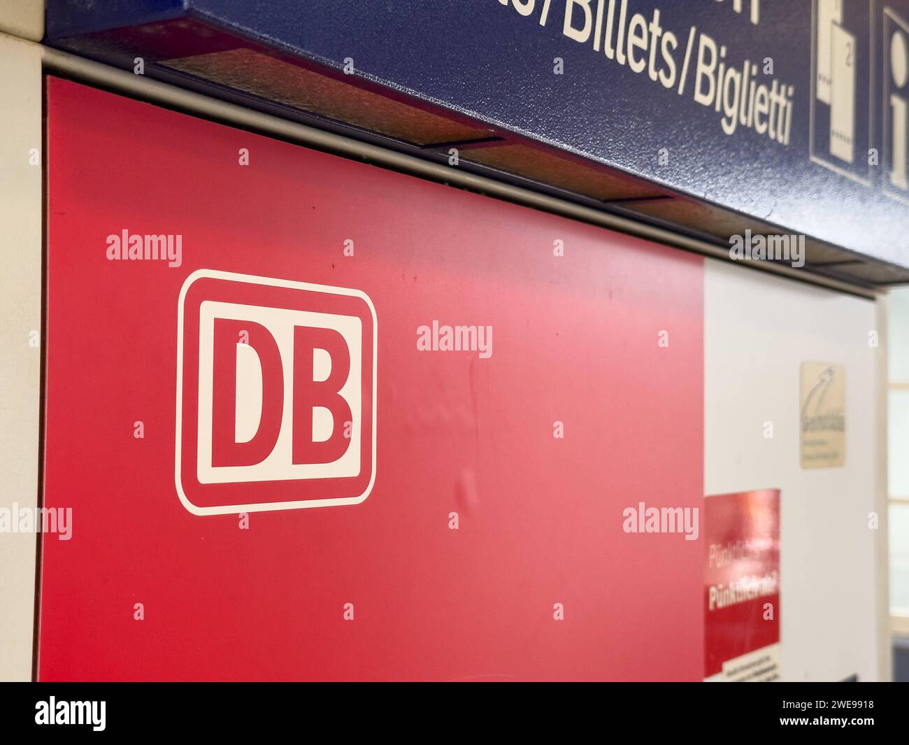 Tuebingen Die Lokfuehrergewerkschaft GDL Streikt, GDLSreik, Personenverkehr, Bahnstreik