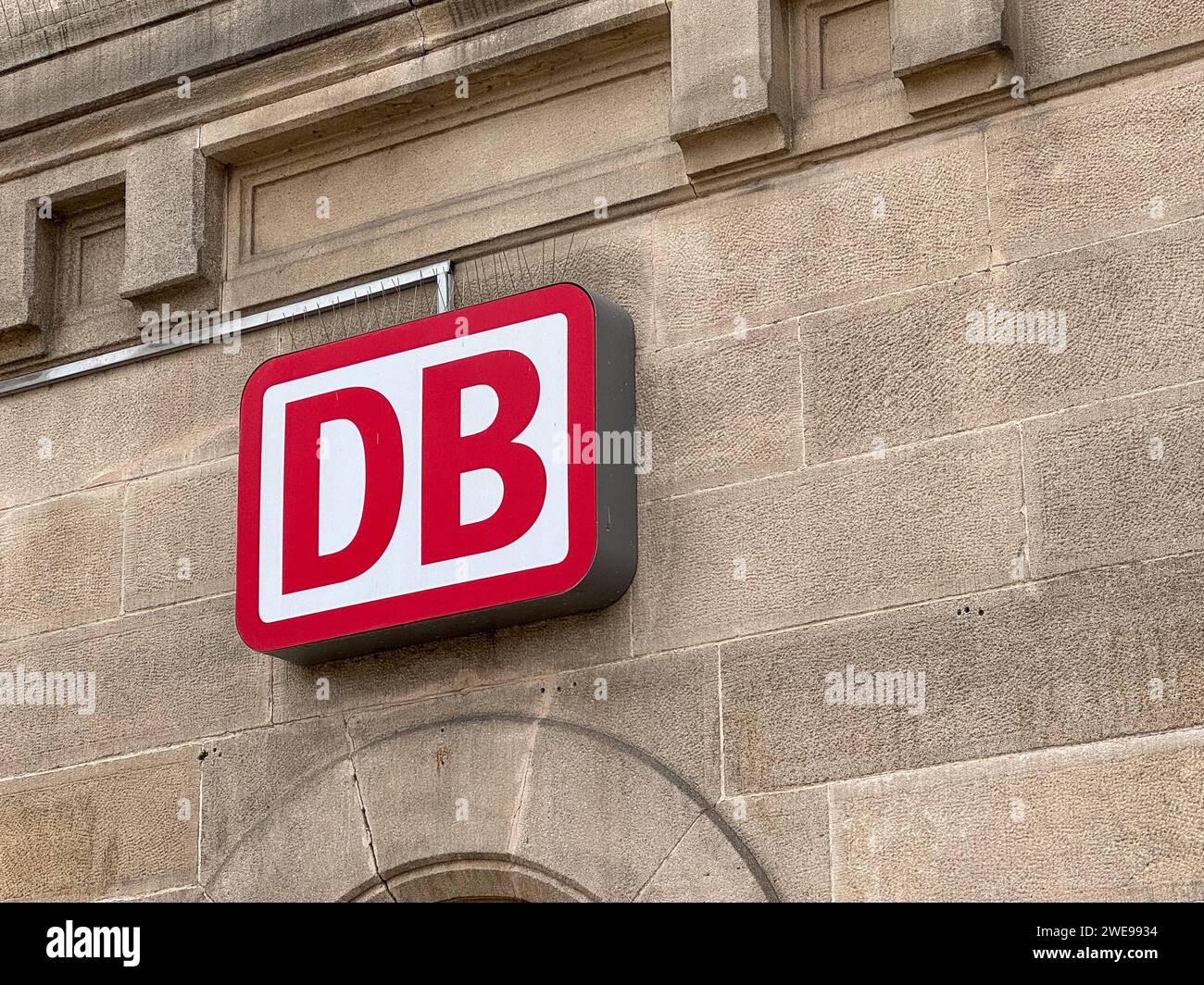 Tuebingen Die Lokfuehrergewerkschaft GDL Streikt, GDLSreik, Personenverkehr, Bahnstreik