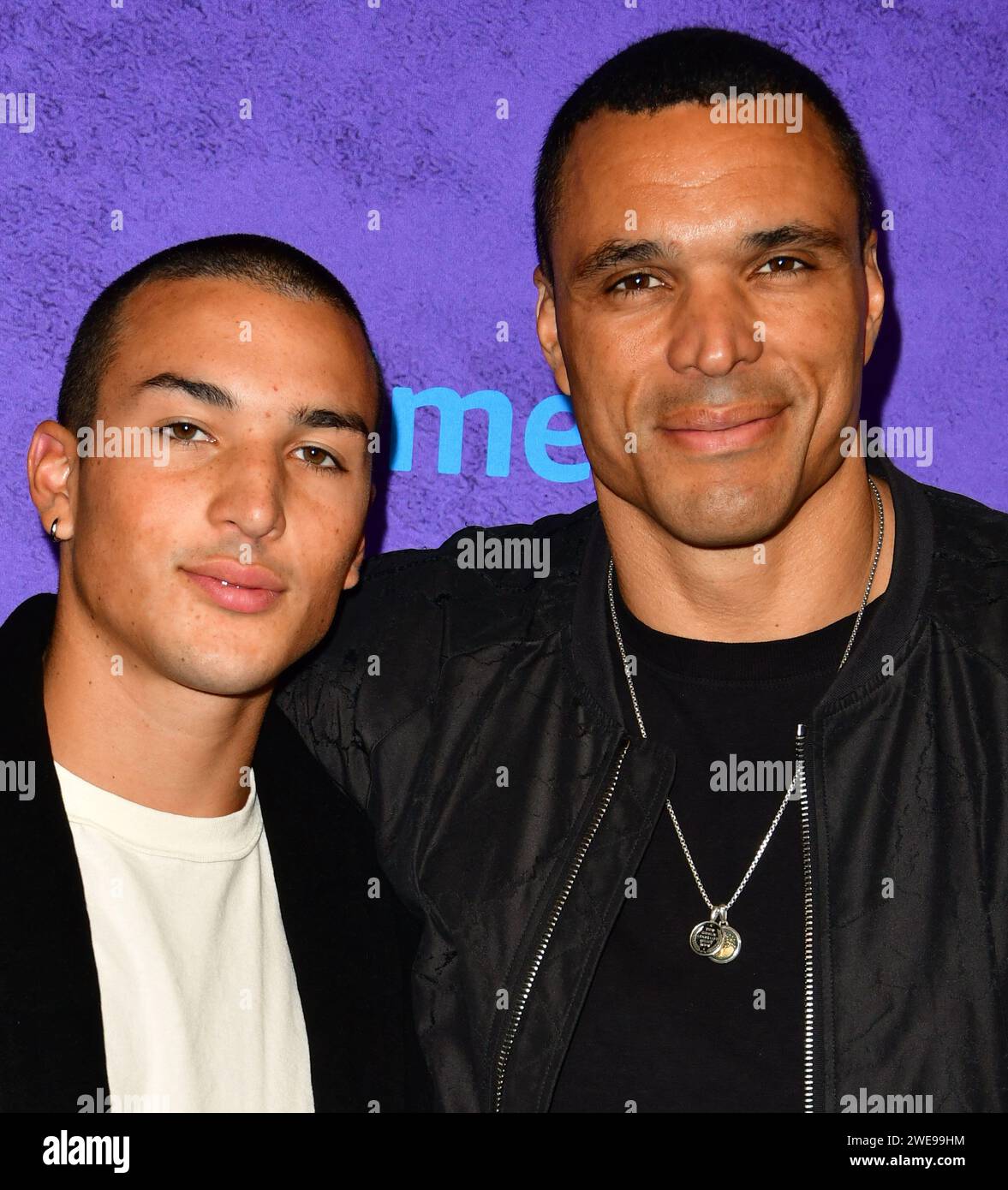 Culver City, Ca. 23rd Jan, 2024. Nikko Gonzalez, Tony Gonzalez at the
