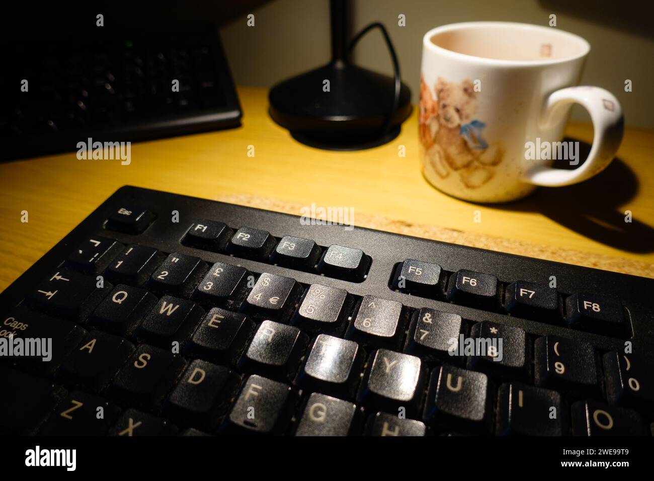 Working from home remotely desktop Stock Photo Alamy