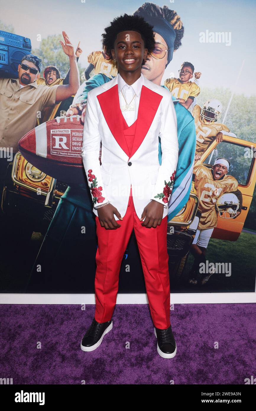 Culver City, Ca. 23rd Jan, 2024. Caleb Dixon at the LA premiere of