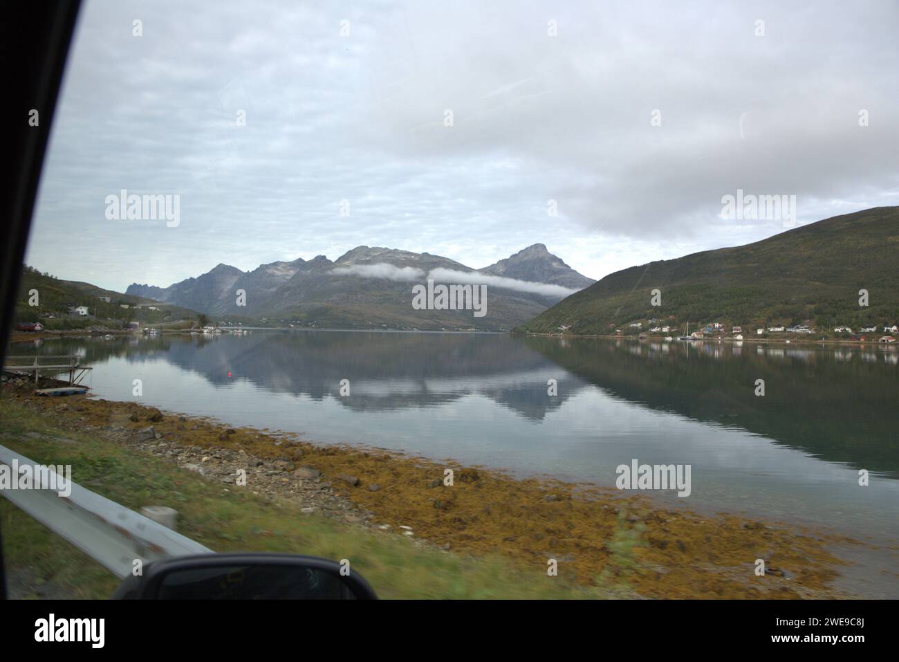 Tromsdalen Fjord, Stock Photo