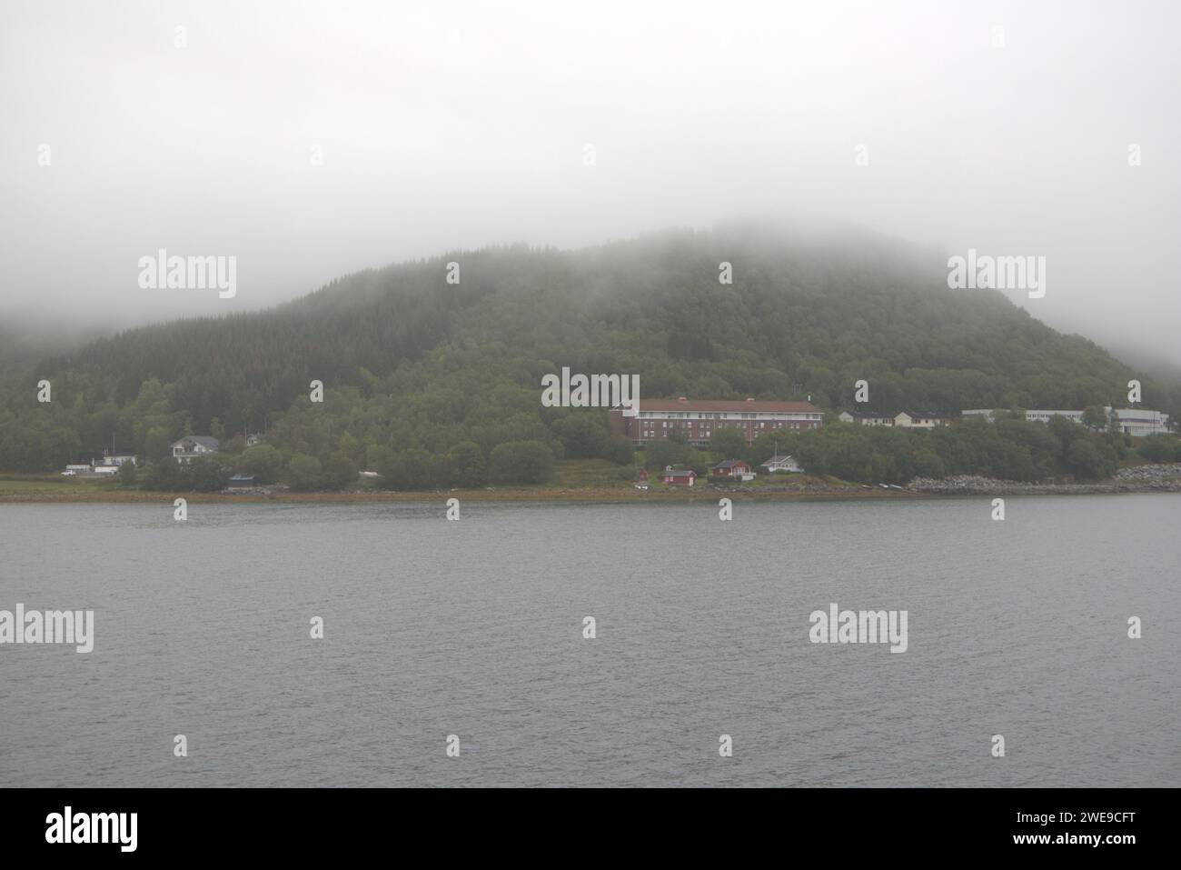 Tromsdalen fjord landscape Stock Photo