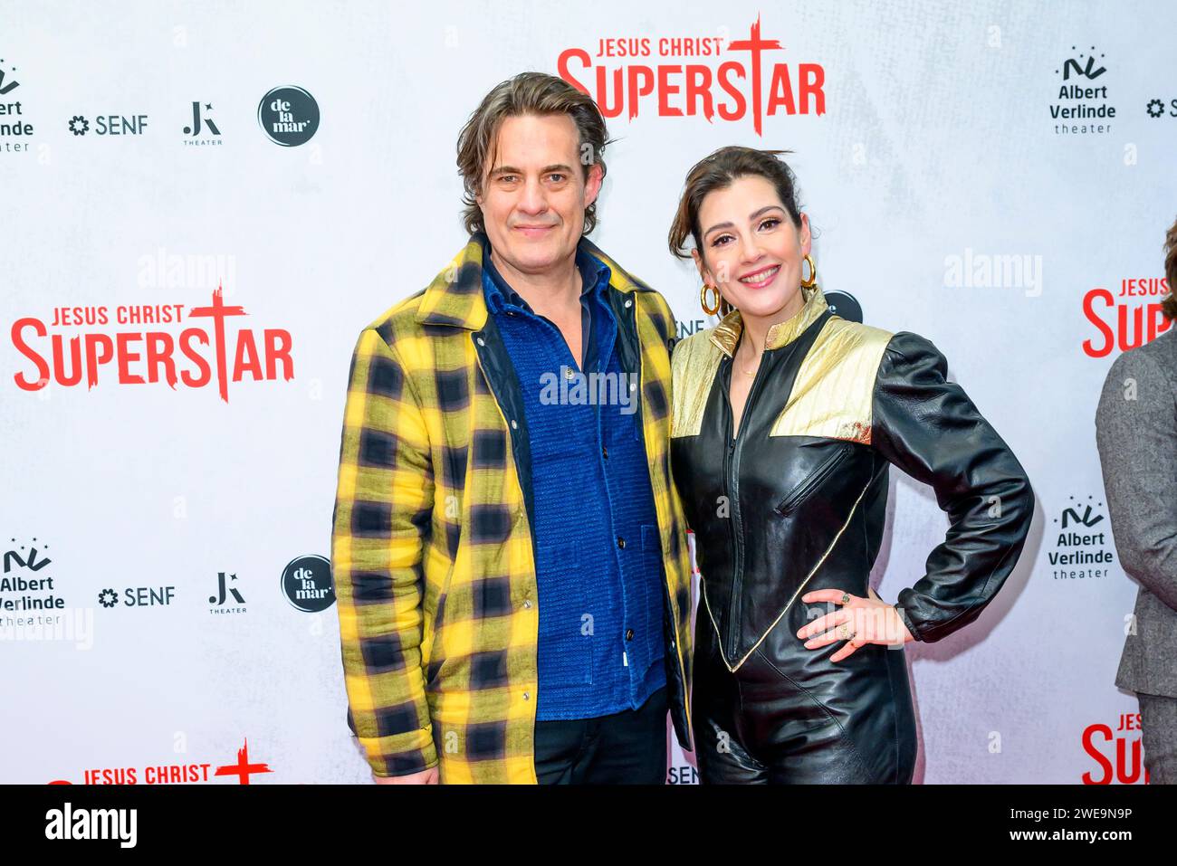 AMSTERDAM, 21012024, DeLaMar Premiere Jesus Christ Superstar in het DeLaMar Amsterdam FOTO AMSTERDAM, 21012024, DeLaMar Premiere Jesus Christ Superstar in het DeLaMar Amsterdam FOTO