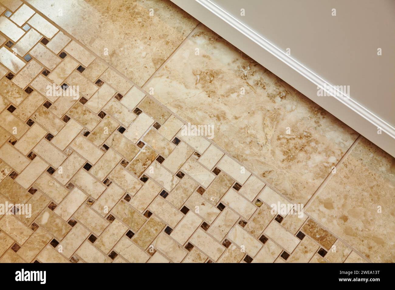 Basketweave tile hires stock photography and images Alamy