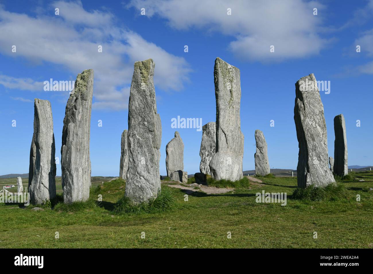 The standing stones of Callanish, Isle of Lewis, Scotland Stock Photo ...