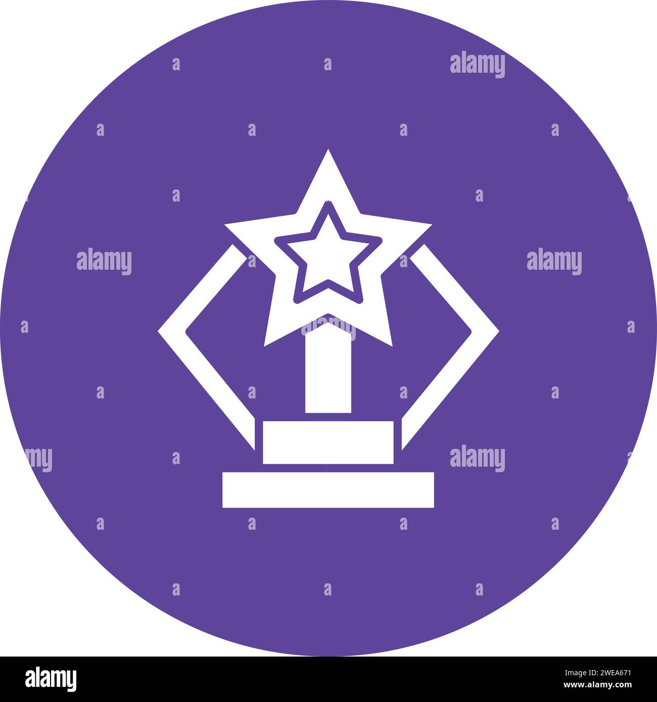 Awards icon vector image. Suitable for mobile application web application and print media. Stock Vector