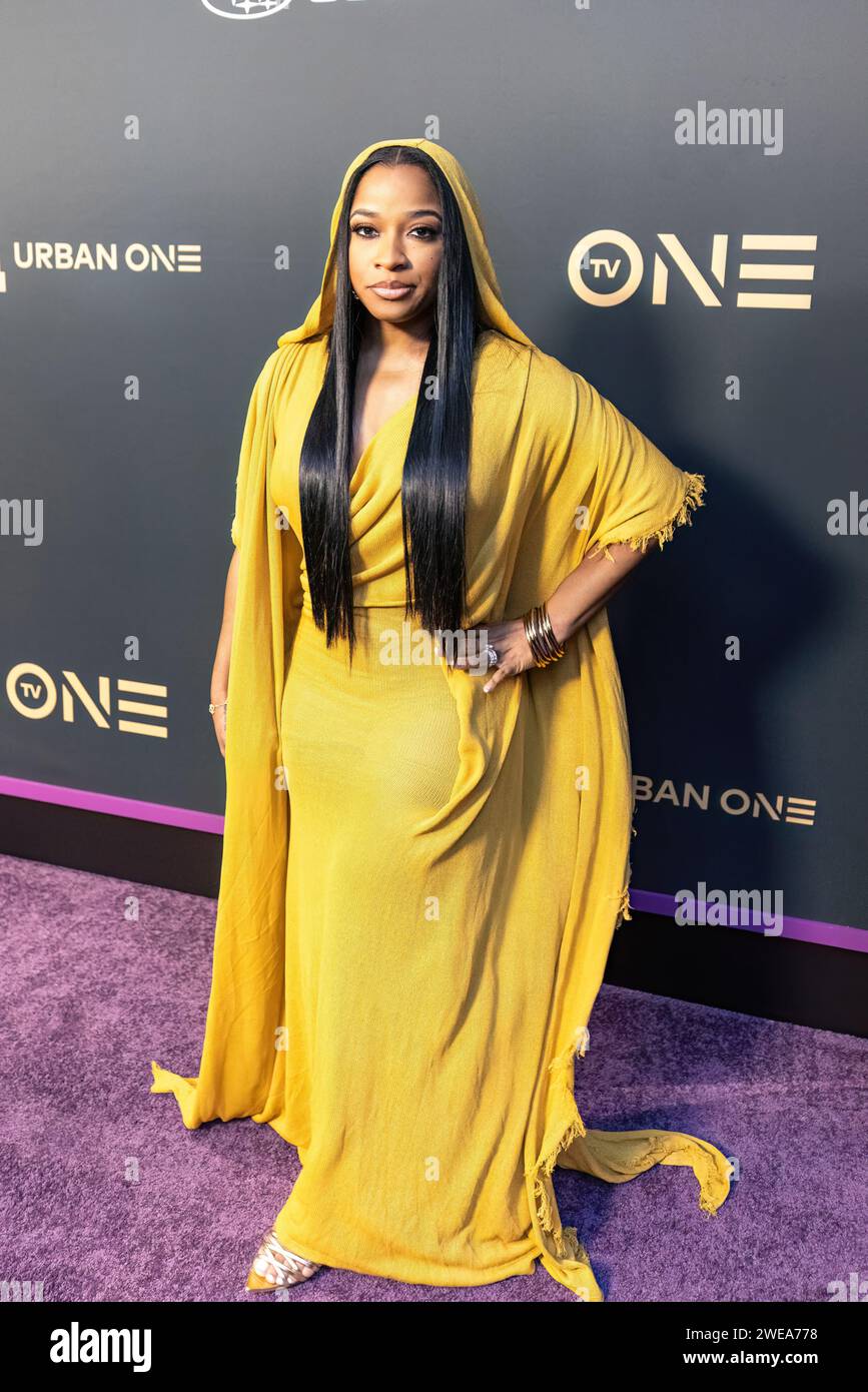 Toya Johnson attends the 2024 Urban One Honors Best In Black presented