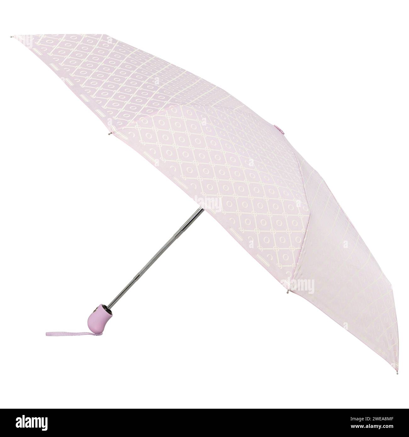 Opened umbrella isolated on white background with clipping path ...