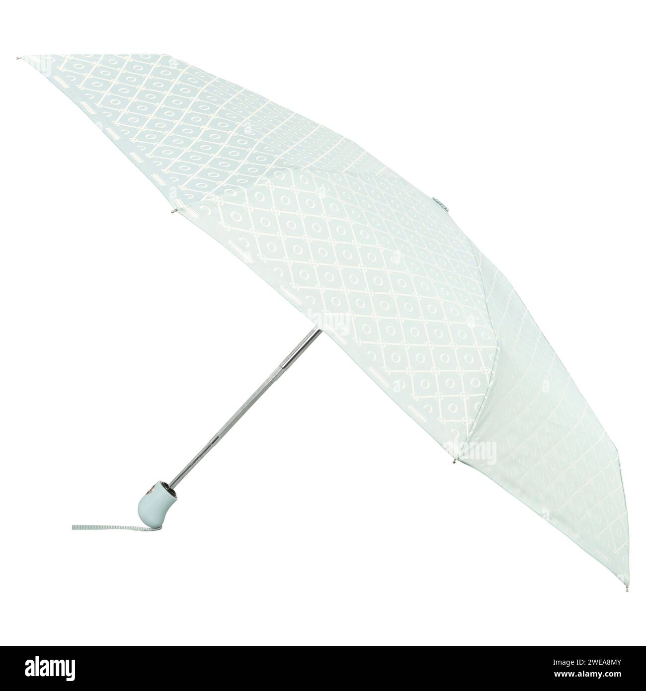 Opened umbrella isolated on white background with clipping path ...