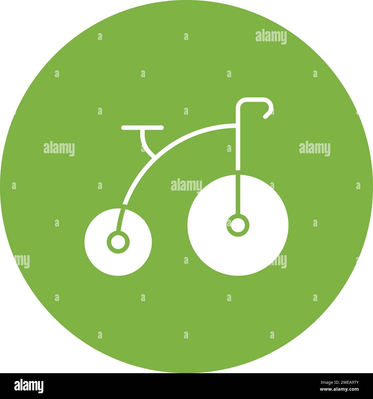 Circus Cycle icon vector image. Suitable for mobile application web ...