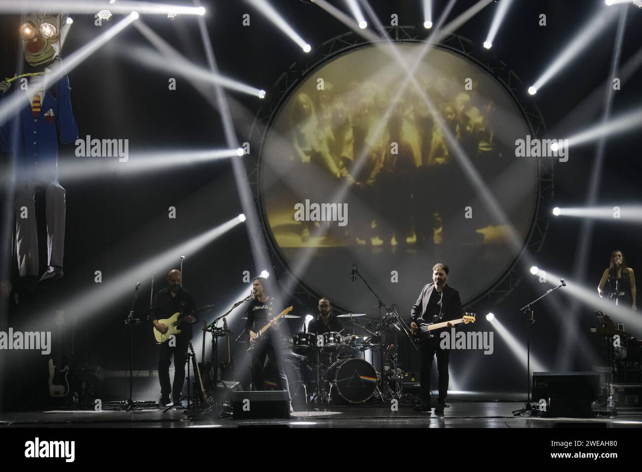 Pink Floyd Legend live during Pink Floyd Legend Week show on stage of ...
