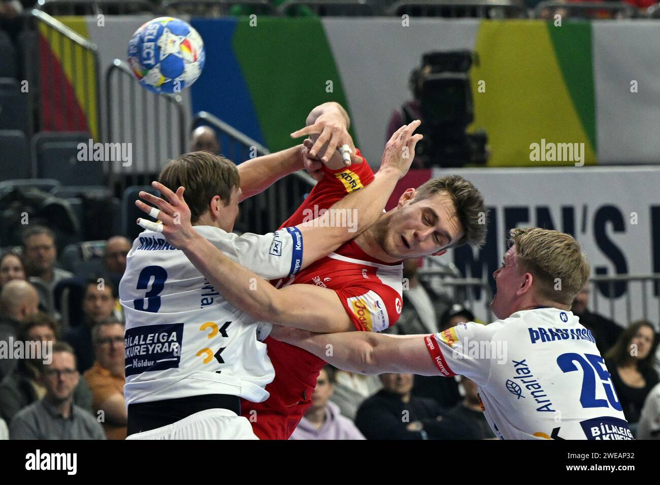 Cologne, Germany. 24th Jan, 2024. Handball: European Championship ...