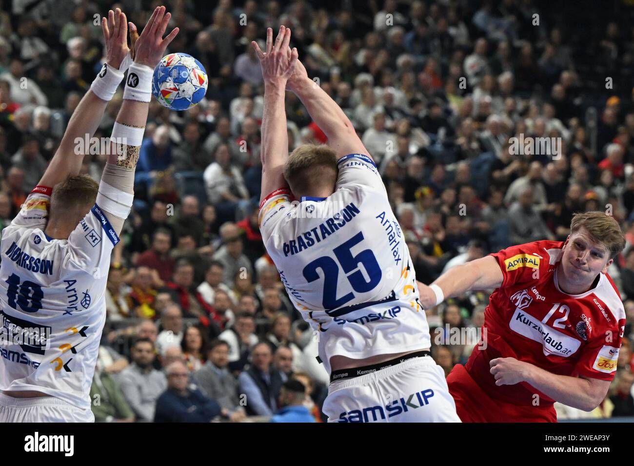 Cologne, Germany. 24th Jan, 2024. Handball: European Championship ...