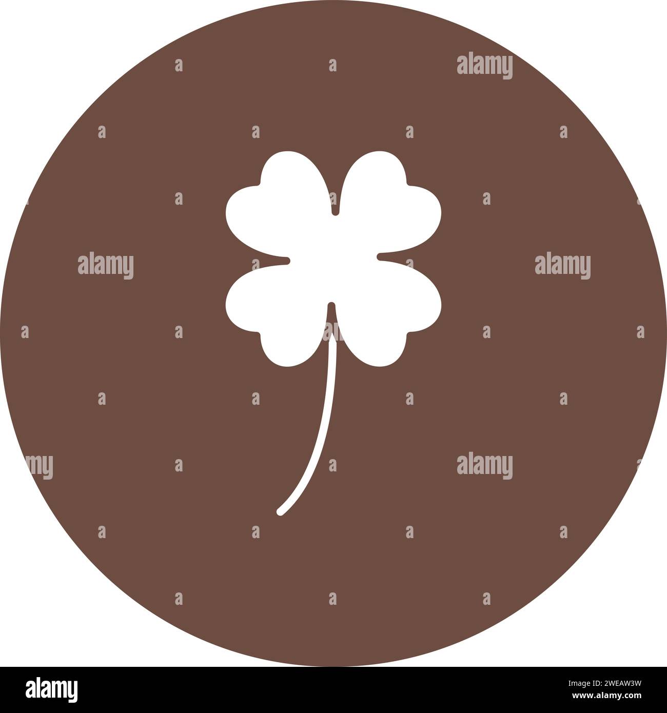 Four Leaf Clover icon vector image Stock Vector Image & Art - Alamy