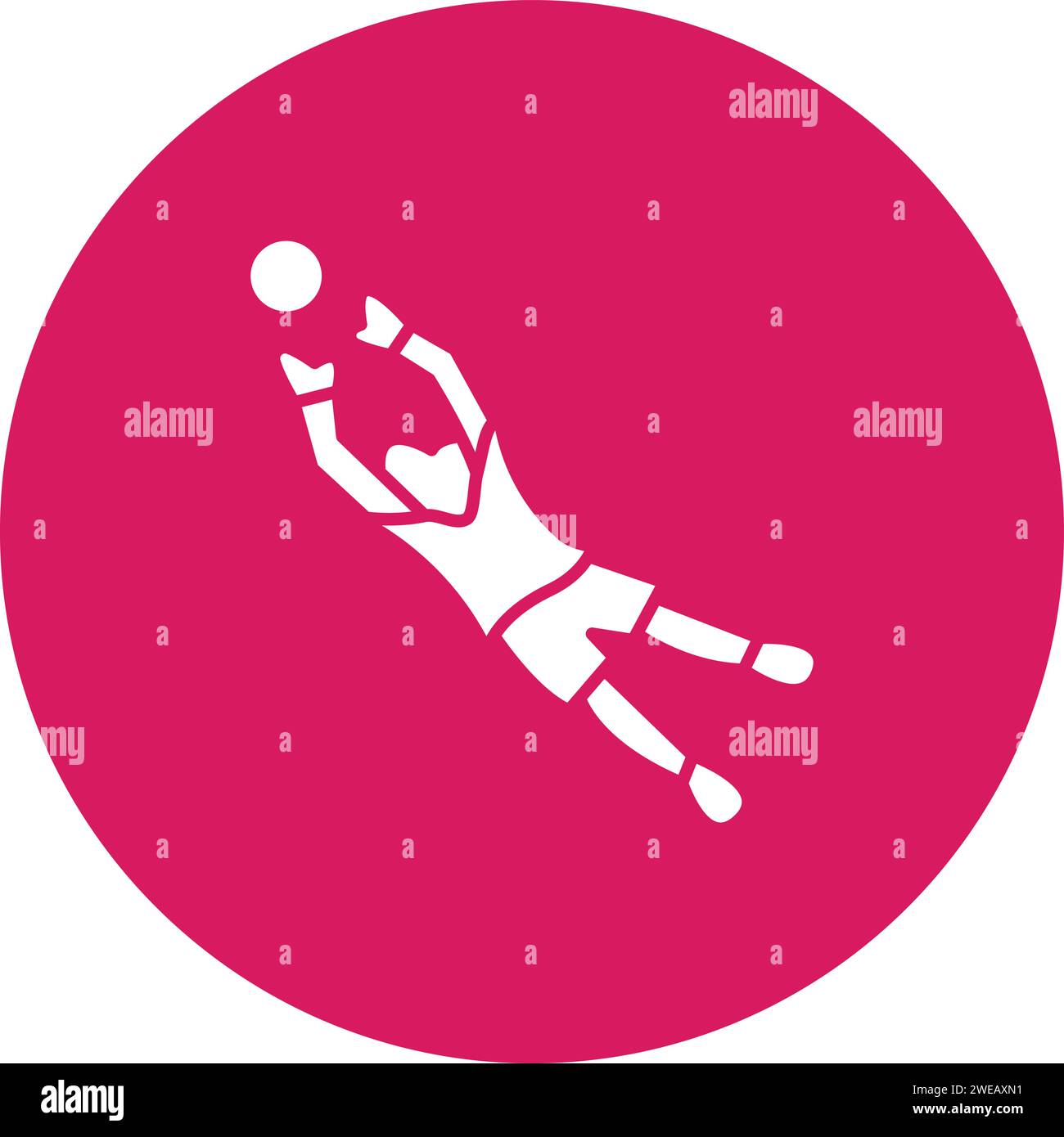 Goalkeeper icon vector image Stock Vector Image & Art - Alamy