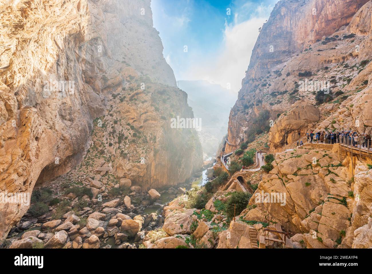 Caminito del Rey (Spain) Stock Photo