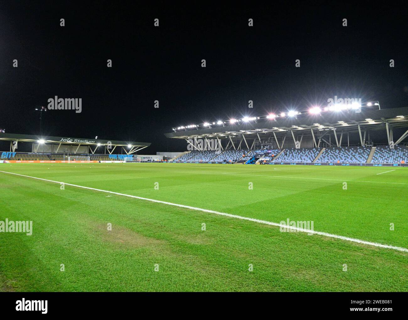 A general view of the Joie Stadium ahead of the match, during the FA Women