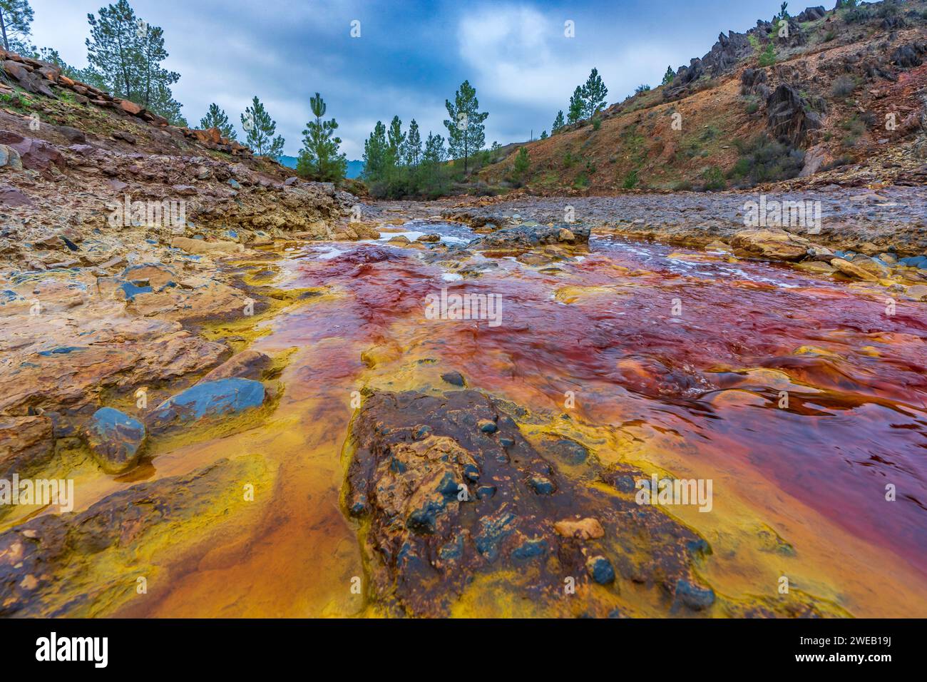 Rio Tinto (Spain Stock Photo Alamy