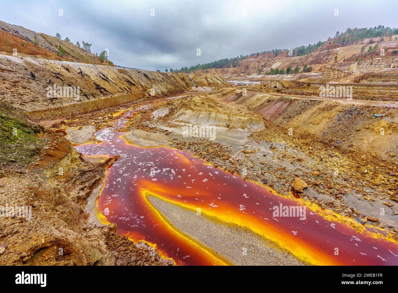 Rio Tinto (Spain Stock Photo Alamy