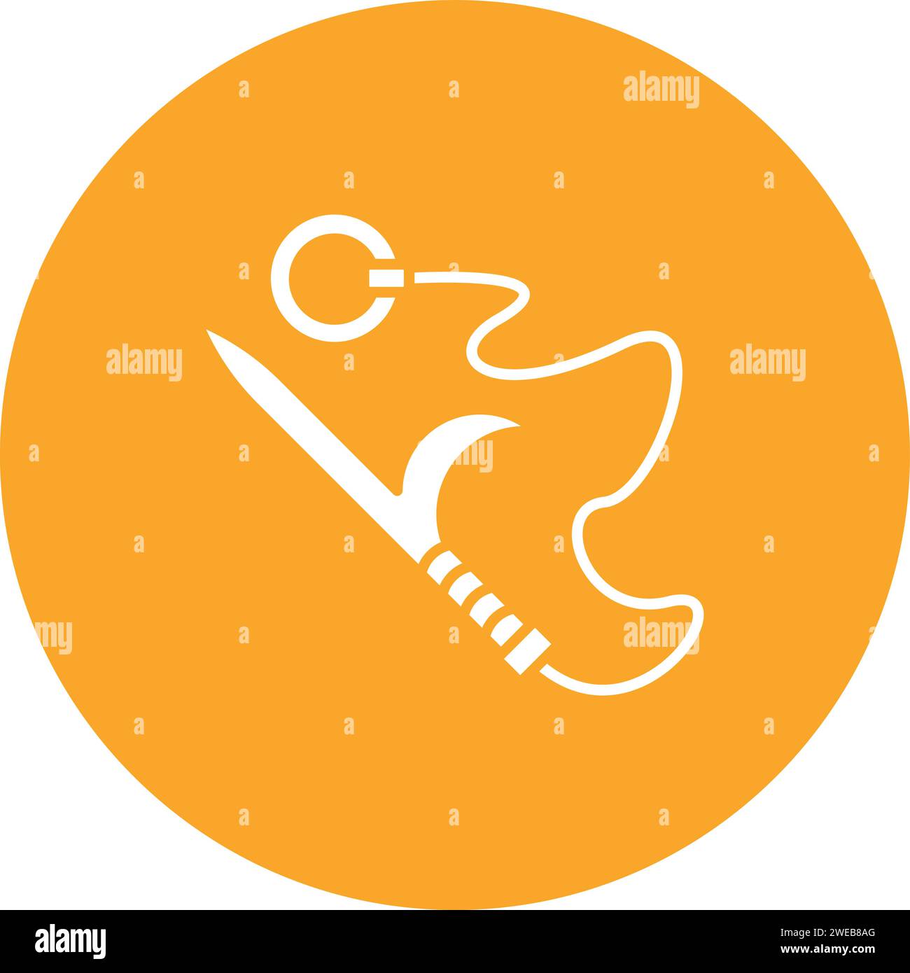 Blade rope weapons Stock Vector Images - Alamy