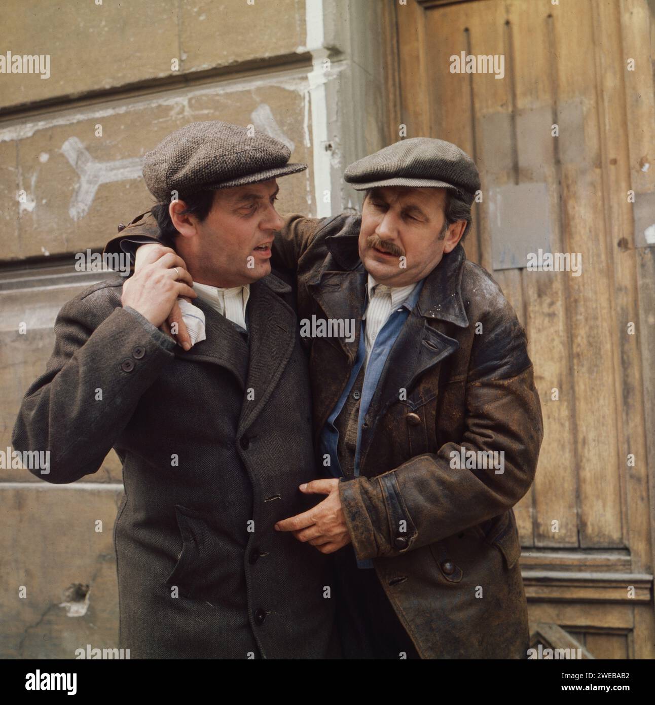 Unterwegs zum Frieden, Fernsehfilm, Deutschland 1975, Darsteller: Hans Harapat, Hubert Kronlachner Stock Photo