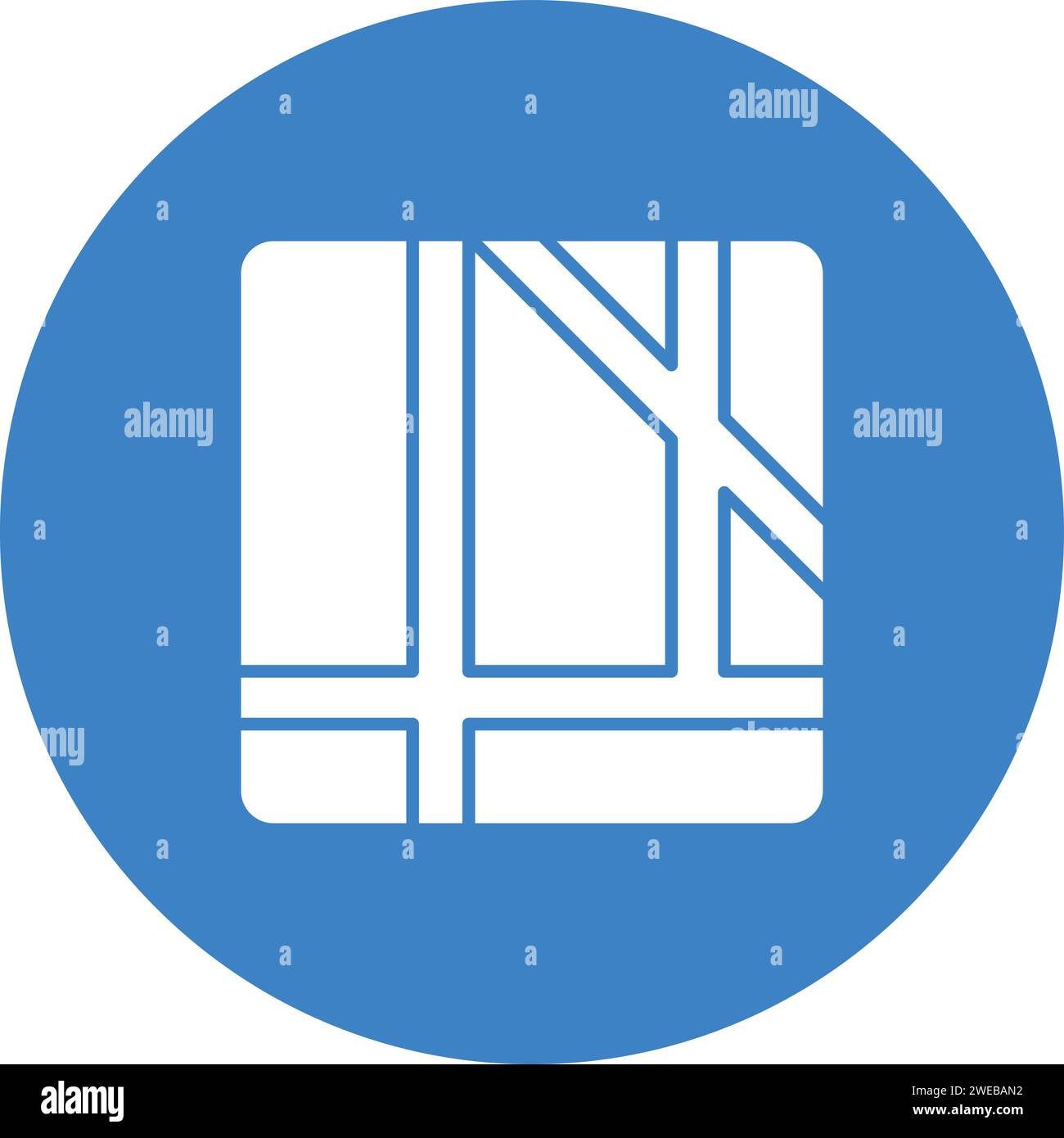 Map icon vector image. Suitable for mobile application web application ...
